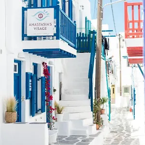  Apartment Anastasia's Visage Stylish Centre Mykonos